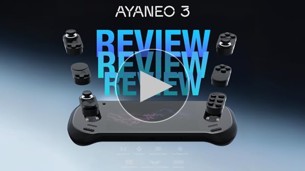Amazon.com: AYA NEO 3: Modular Handheld Gaming PC with AMD Ryzen 7