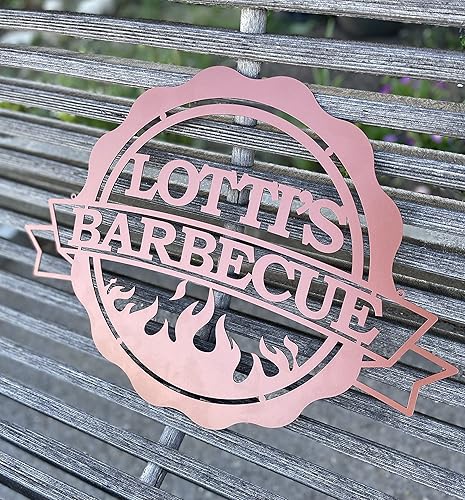 Miniatura 9 de FranJohnsohHouse - Letrero de metal personalizado con nombre de parrilla de barbacoa, decoración del hogar, decoración del hogar, barbacoa, jardín