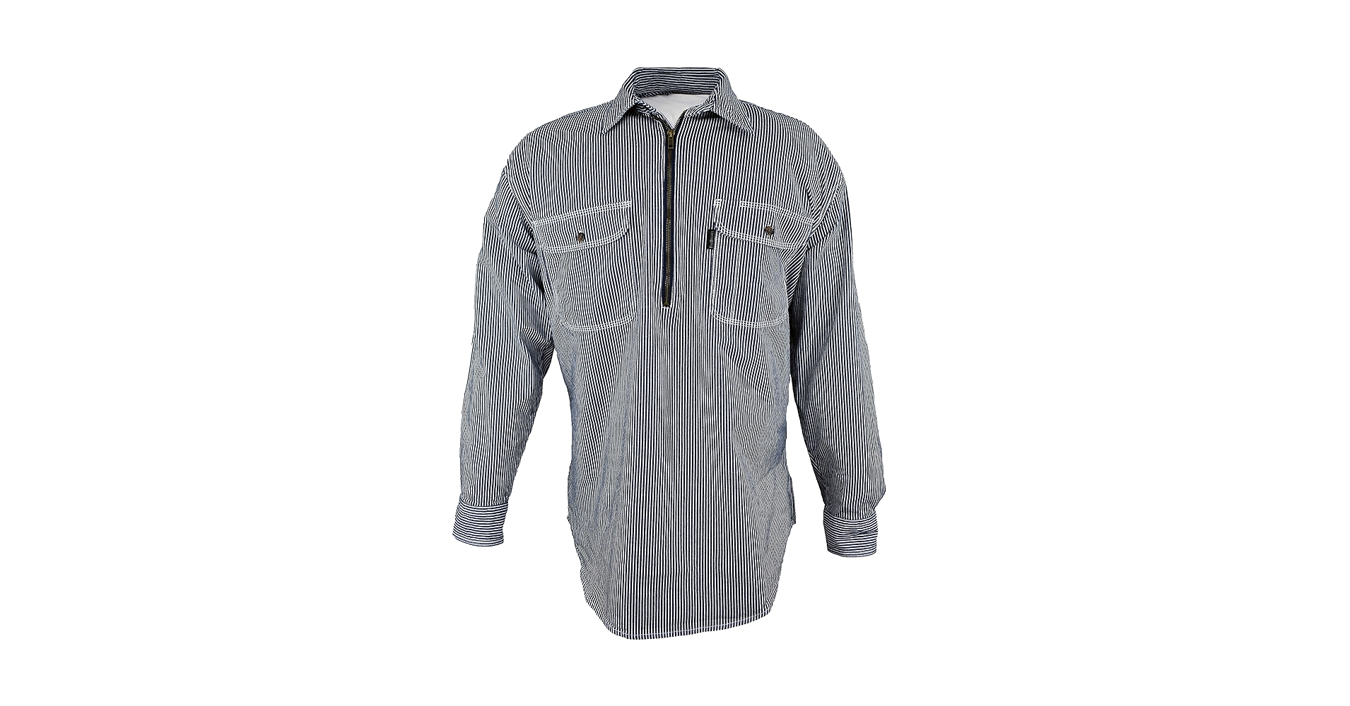Amazon.com: Five Brother Hickory Half Zip Logger Shirt