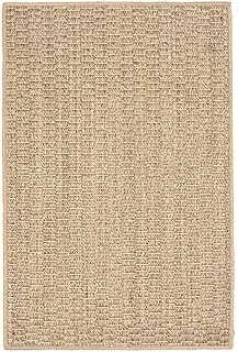 Dash and Albert Wicker Sisal Area Rug - 3' x 5' Neutral Solid Woven Acce...