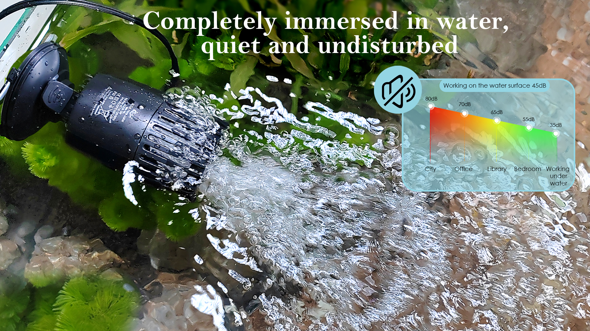 Amazon.com : AQQA Mini Wave Maker for 3-5 Gallon, Aquarium