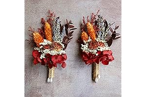 Dried Flowers Boutonniere for Men Wedding: Rustic Elegance for Your Big Day