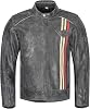 XLS Classic Urban Motorcycle Jacket for Men Black Leather Retro Biker Jacket Removable Thermal Lining Size XXL