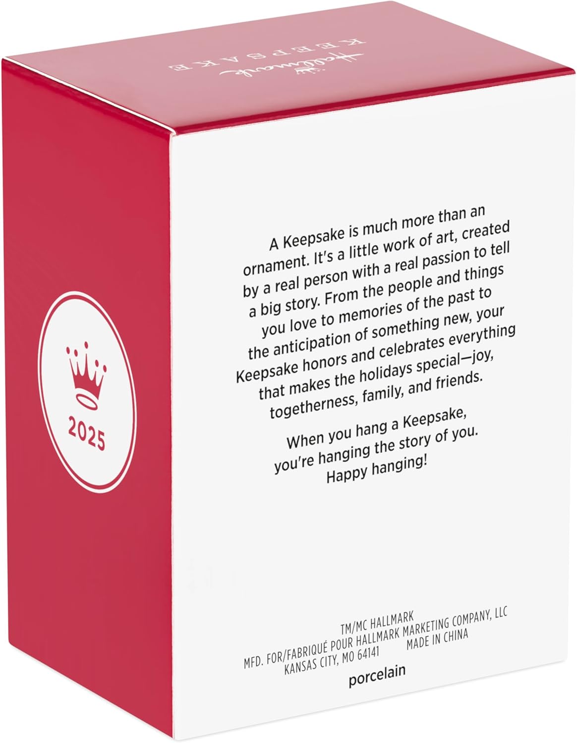 Hallmark Keepsake Christmas Ornament 2025, Disney Precious Moments Tinker Bell, Porcelain, Gifts for Disney Fans