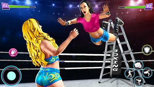 Girls Wrestling Fighting Games