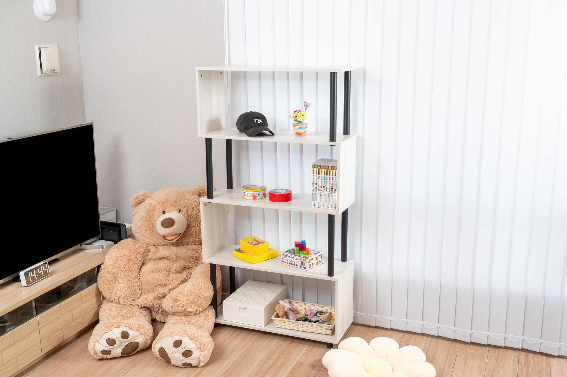 Amazon｜OKUNAI S字ラック 5段 幅約80cm 奥行約30cm 高さ約148cm