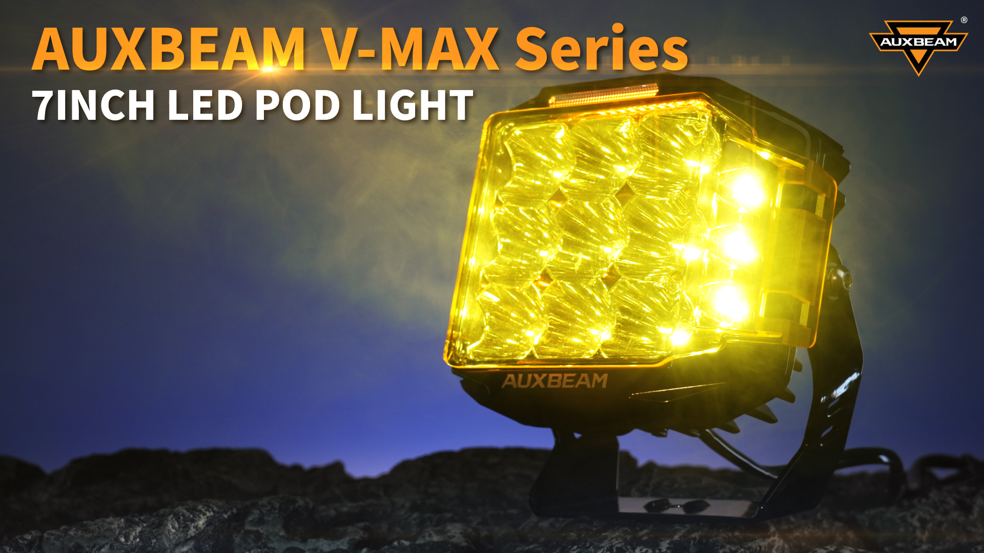 Amazon.com: Auxbeam V-MAX Series 5 in LED Light Pods, 168W Offroad