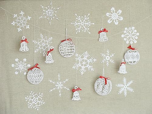 Christmas Tree Decorative Snowflakes