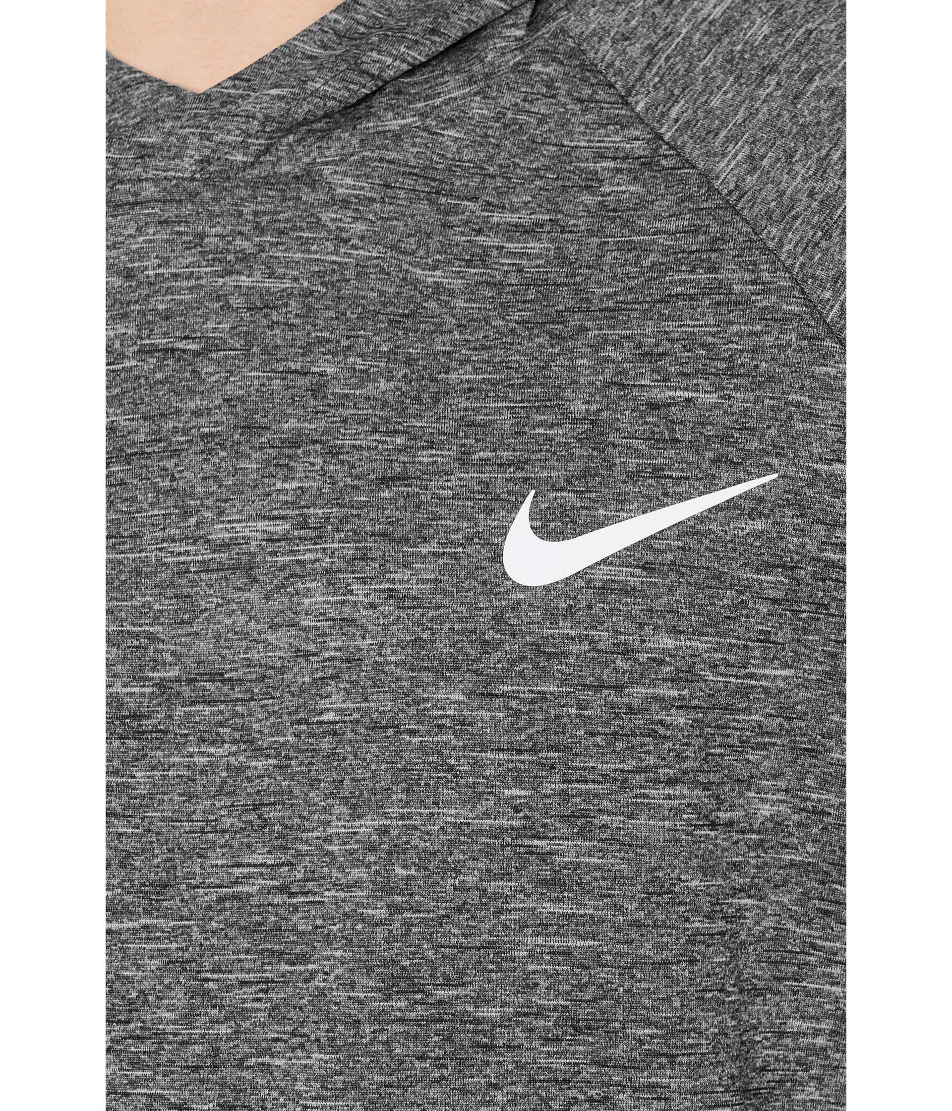 Nike Long Sleeve Hooded Hydroguard Maglietta Rash Guard Uomo