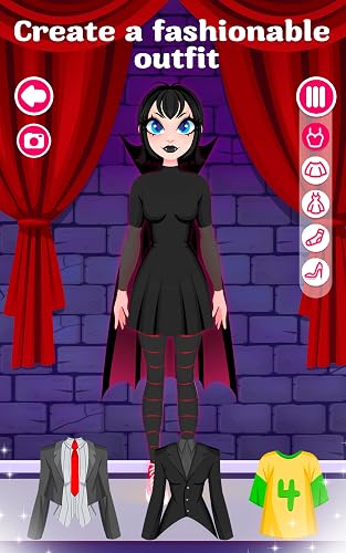 Vampire Monster Dress Up Games & Nail Salon