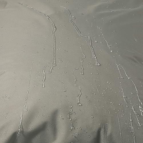 Miniatura 9 de Duck Covers Weekend - Funda para mesa redonda y silla para exteriores resistente al agua con cúpula de pato integrada, 106 x 32 pulgadas, Moon Rock,