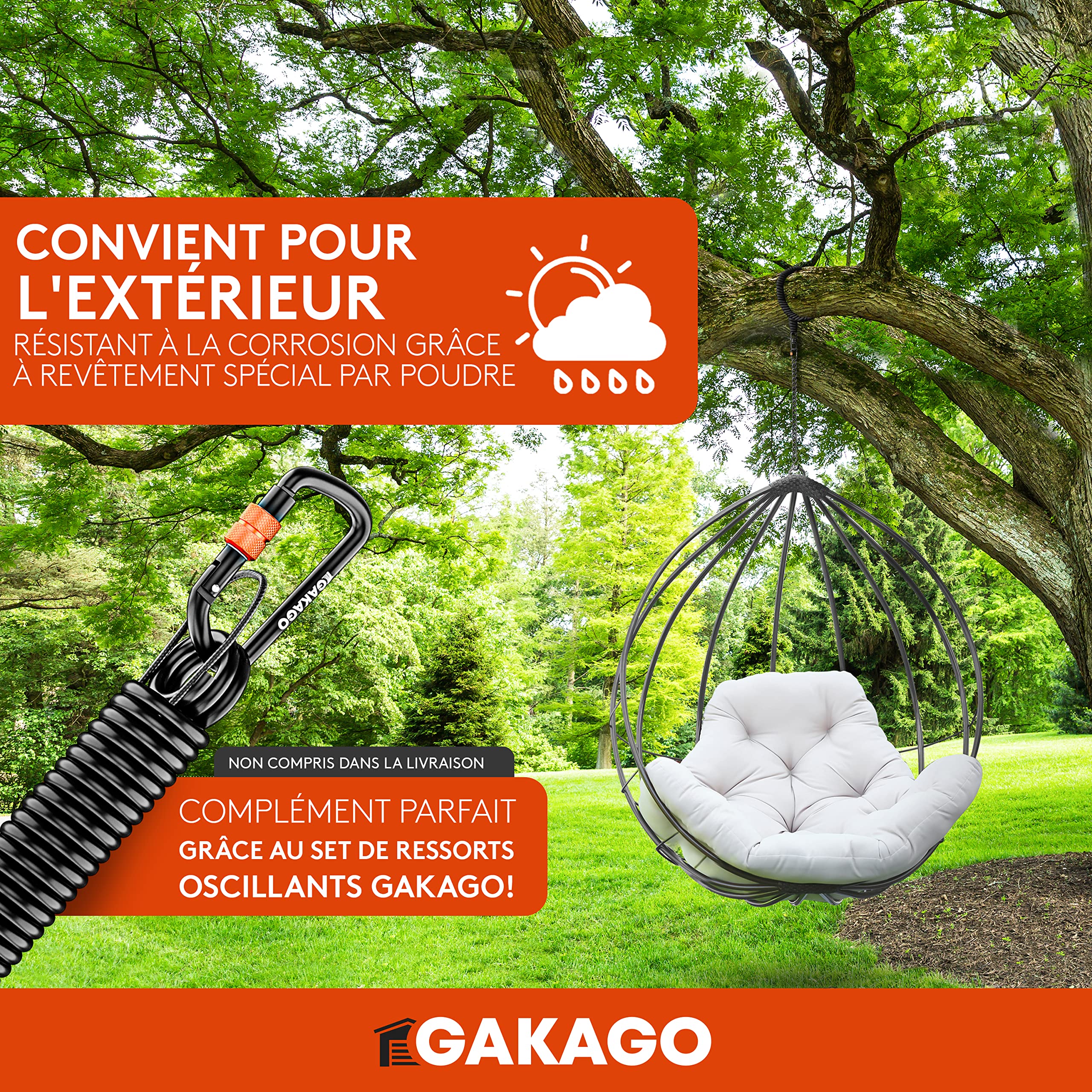 Hamac Suspendu Bois Balançoire Bébé Toile Avec Ceinture Sécurité | Hamac Enfant Intérieur/Extérieur | Gris Foncé Hamac Bébé Bois