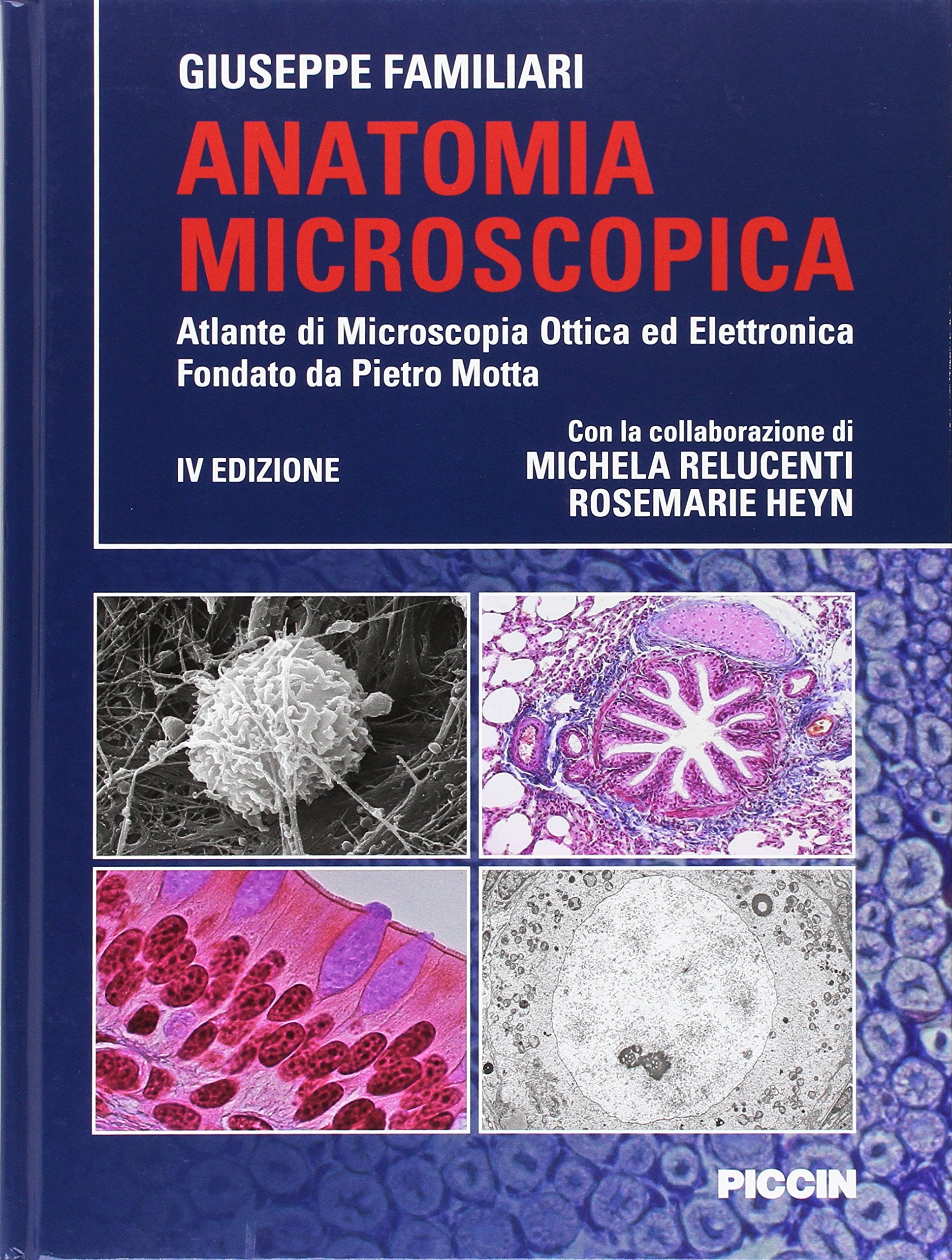 Anatomia microscopica. Atlante di microscopia ottica ed elettronica fondata da Pietro Motta