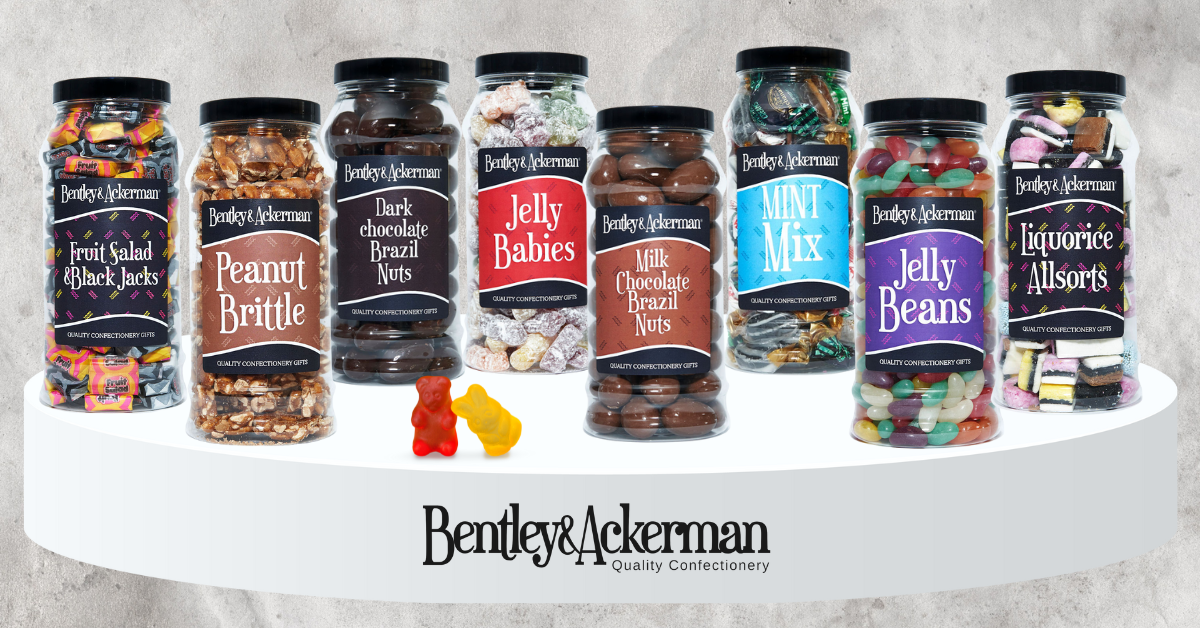 Bentley & Ackerman Peanut Brittle Gift Jar 450g – Traditional Bentley & Ackerman Peanut Brittle Gift Jar 450g – Traditional