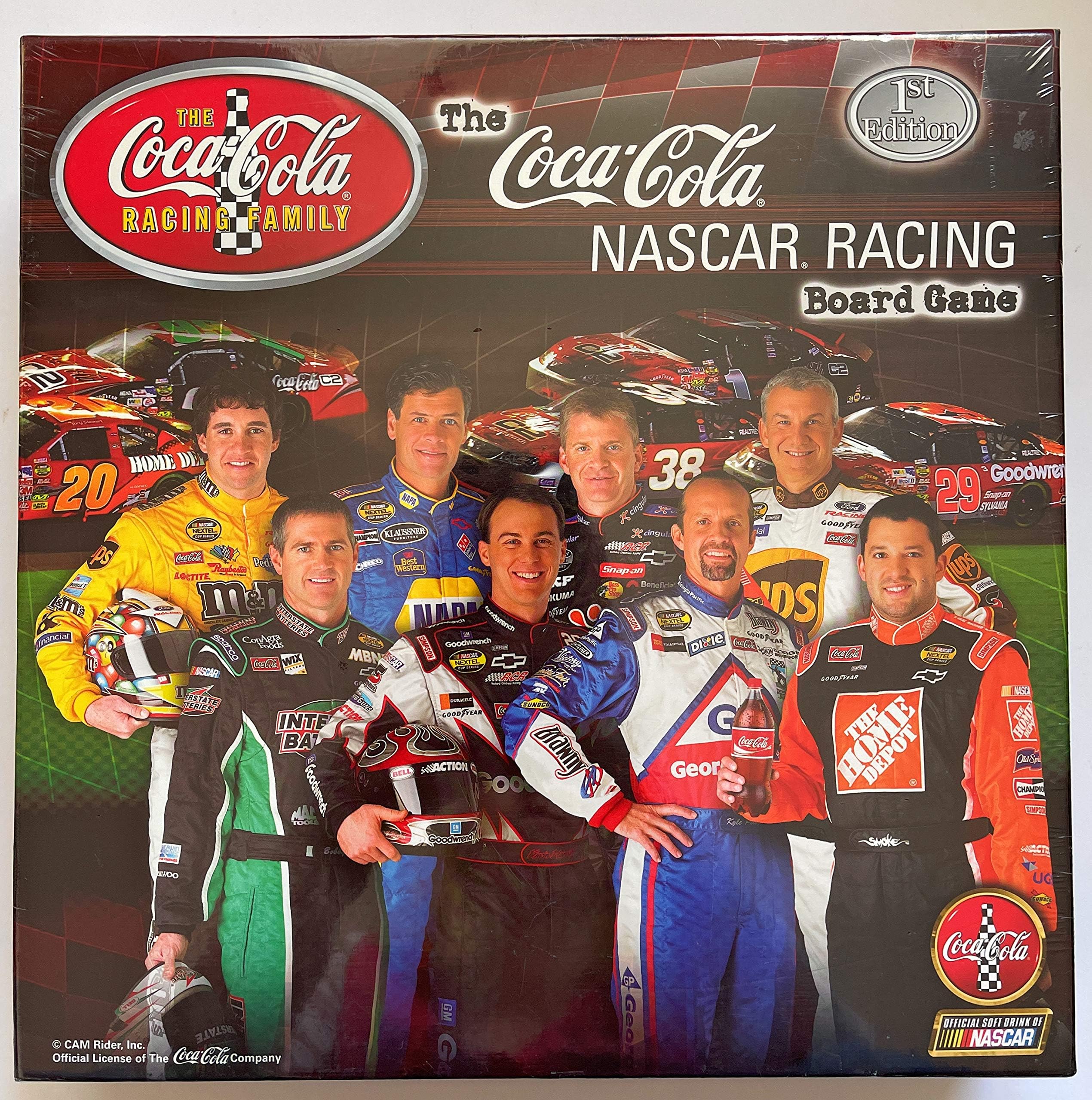 Coca-Cola NASCAR Racing Board Game