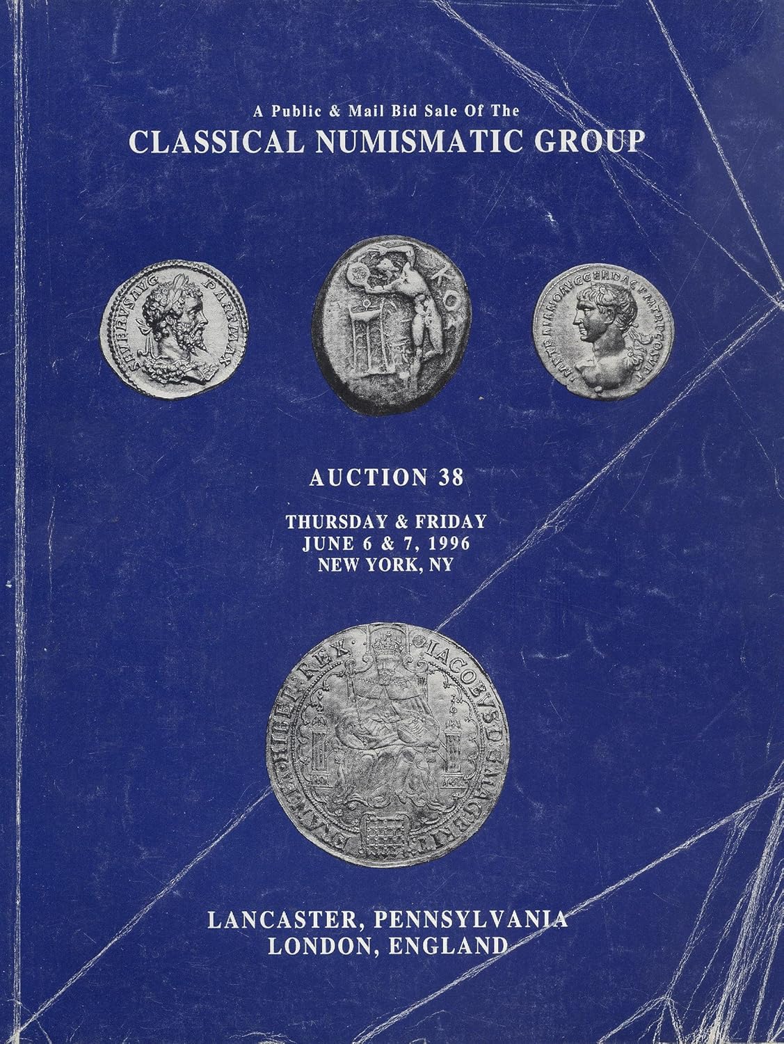 CNG (Classical Numismatic Group) Auction 38 Ancient coin catalog