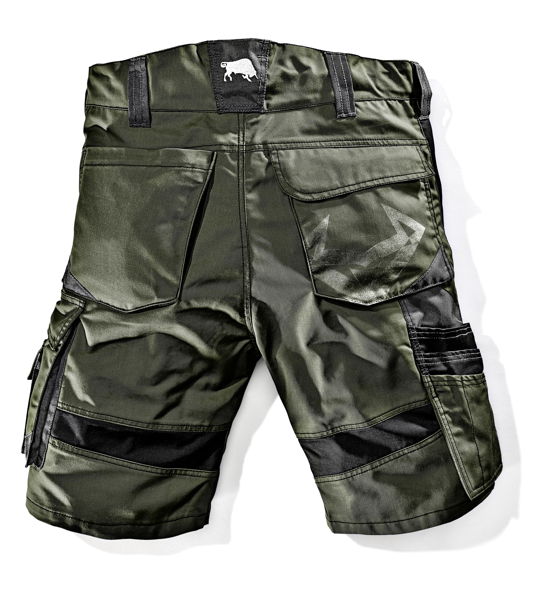 Bullstar Worxtar 1043-0-301-60 - Pantalones Cortos de Trabajo (Talla 60, con Cintura elástica, Dos Bolsillos, Ropa de Trabajo Moderna)