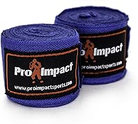 Vista 8 de Pro Impact 180 pulgadas estilo mexicano Vendas de mano para boxeo – Soporte elástico para muñeca y nudillo para MMA, Muay Thai, Kickboxing, bolsa