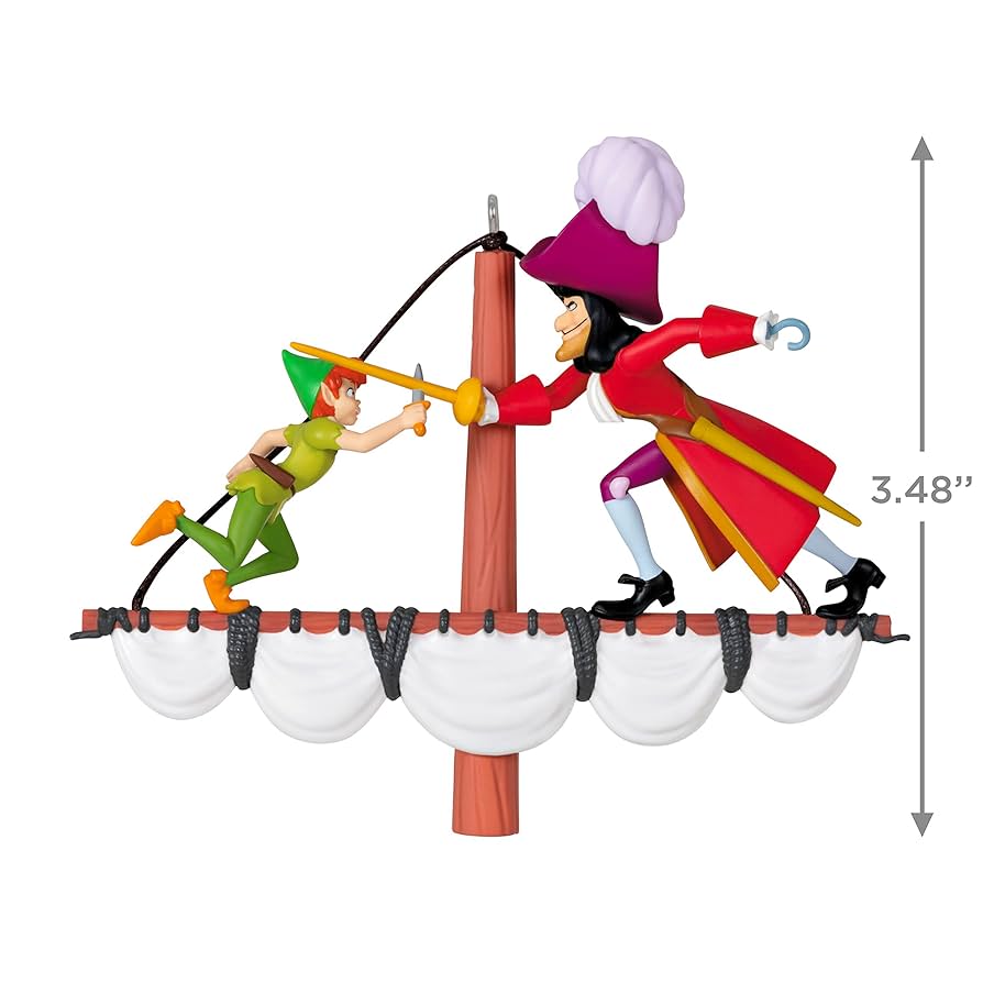 Hallmark Disney ピーターパン 70周年 クリスマスオーナメント A16lrQnnnuL._UF894,1000_QL80_.jpg