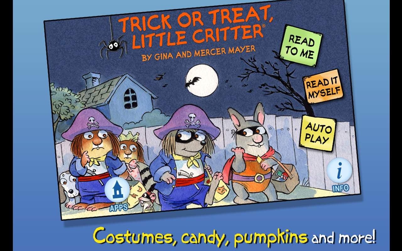 Trick or Treat - Little Critter - App on Amazon Appstore