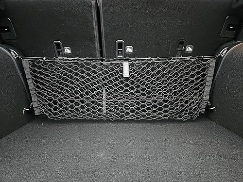 Miniatura 7 de Red de carga elástica para maletero estilo sobre para Nissan Kicks 2022-2024 – Organizador y almacenamiento de maletero premium – Red de equipaje