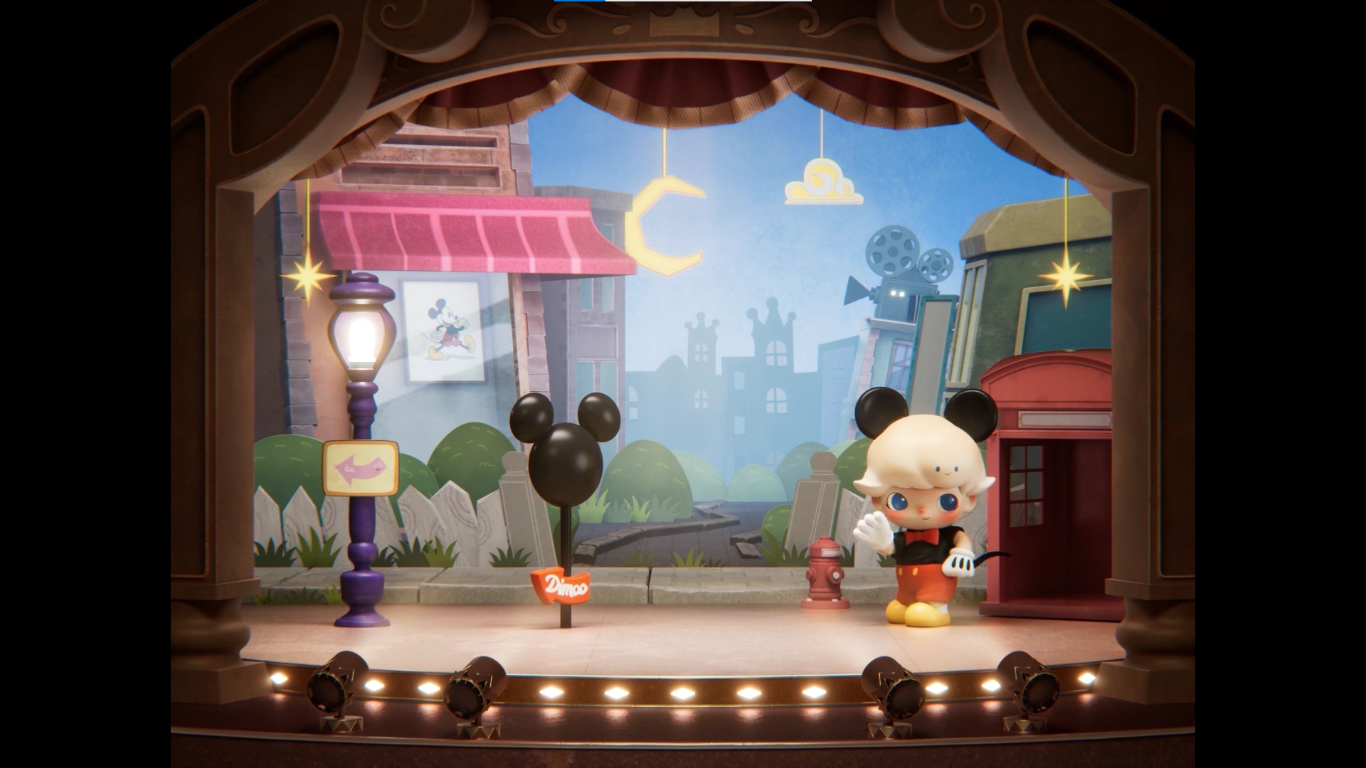 Amazon.co.jp: POP MART DIMOO WORLD × DISNEY シリーズ 【3ピース