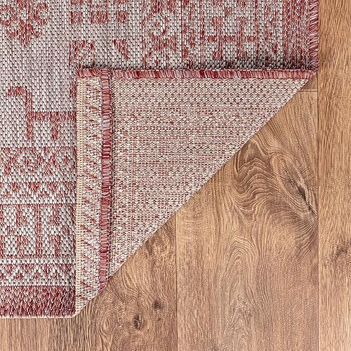 Miniatura 6 de Keen Home Design Alfombra moderna para exteriores, 2 x 8 pulgadas, lavable para interiores y exteriores, para patio, cocina, balcón, playa, jardín,