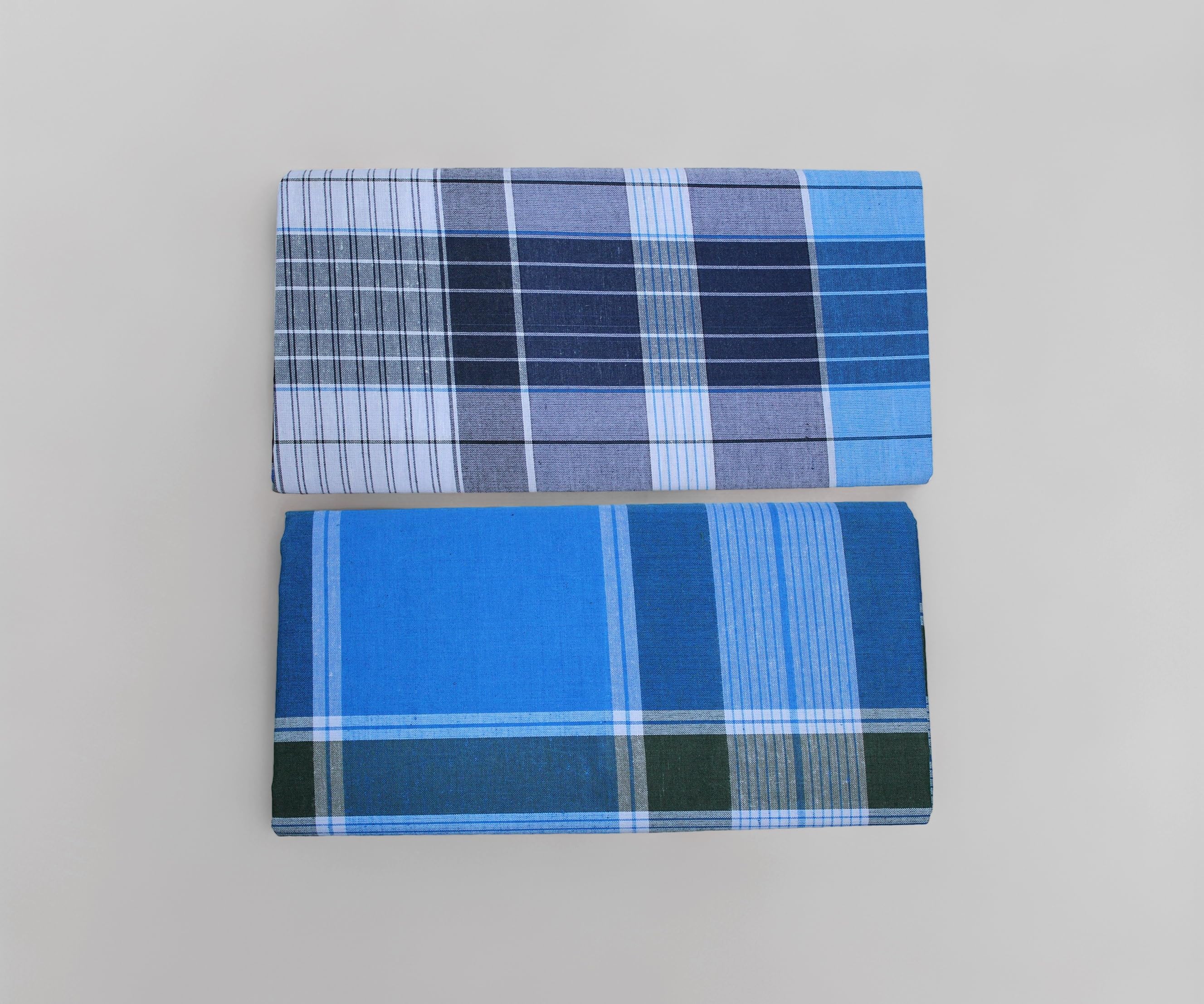 Men’s Mixed Cotton Unstitched Lungi | Soft Breathable Traditional Daily Wear for Men