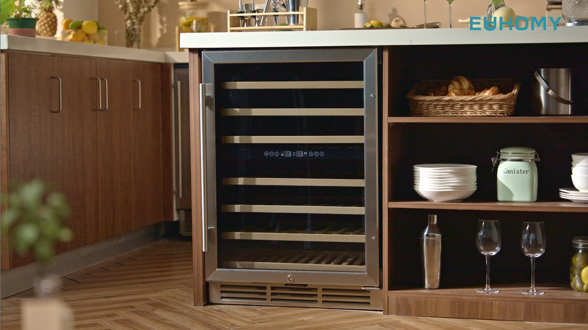 【deuxieme classe】foodie Amazon.com: EUHOMY 24 Inch Wine Cooler Refrigerator 54 Bottl