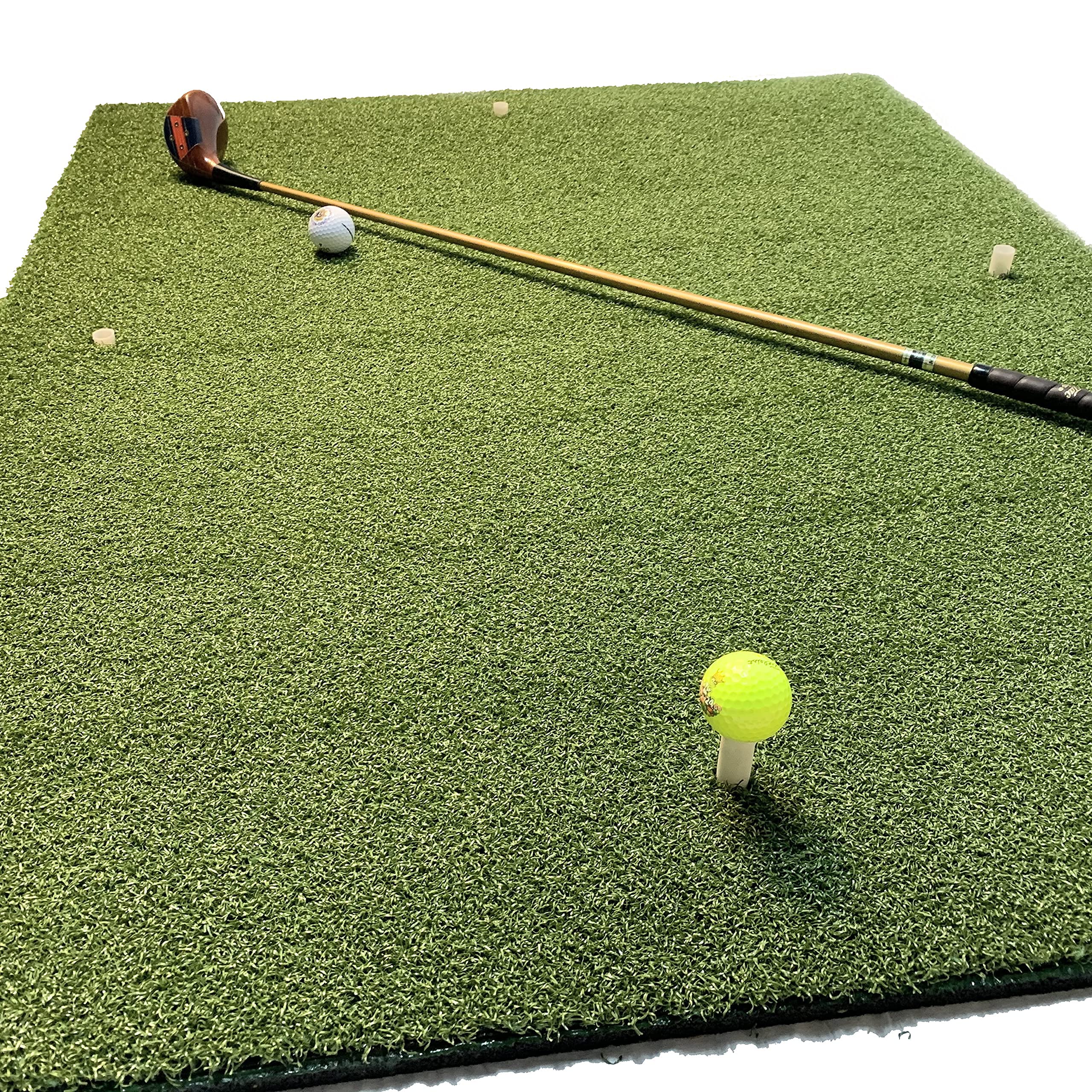 Profi Golf Abschlagmatte Drivingrange Übungsmatte Puttingmatte (Abschlagmatte, AM1 Pro 125 x 100cm)