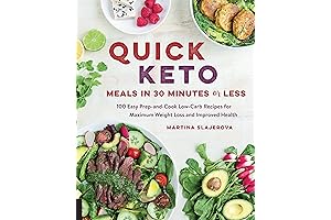 30 Minute Keto Diet: Easy Low-Carb Recipes for Maximum Weight Loss