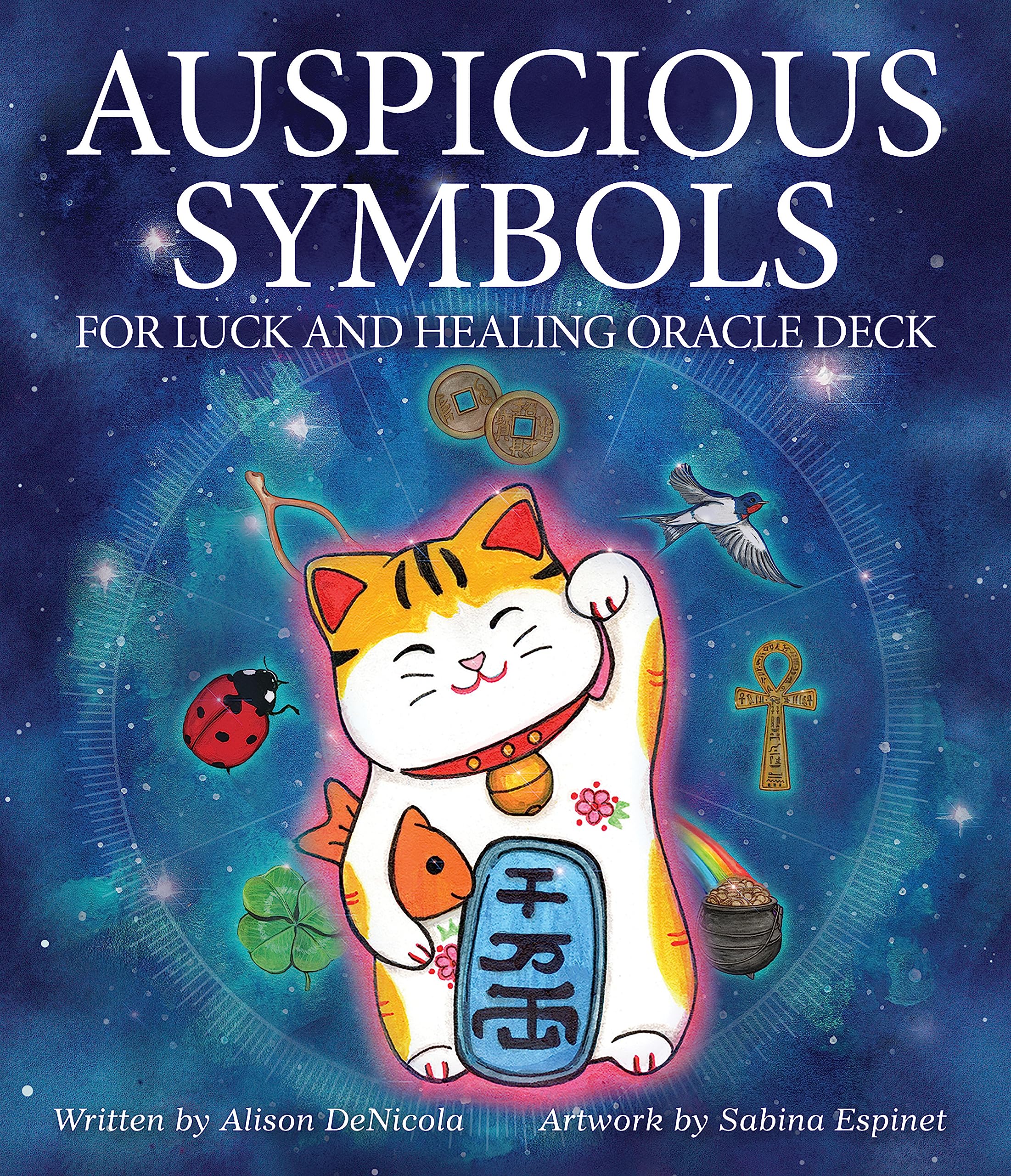 Auspicious Symbols for Luck and Healing Oracle Deck Cards – 1 Aug. 2022