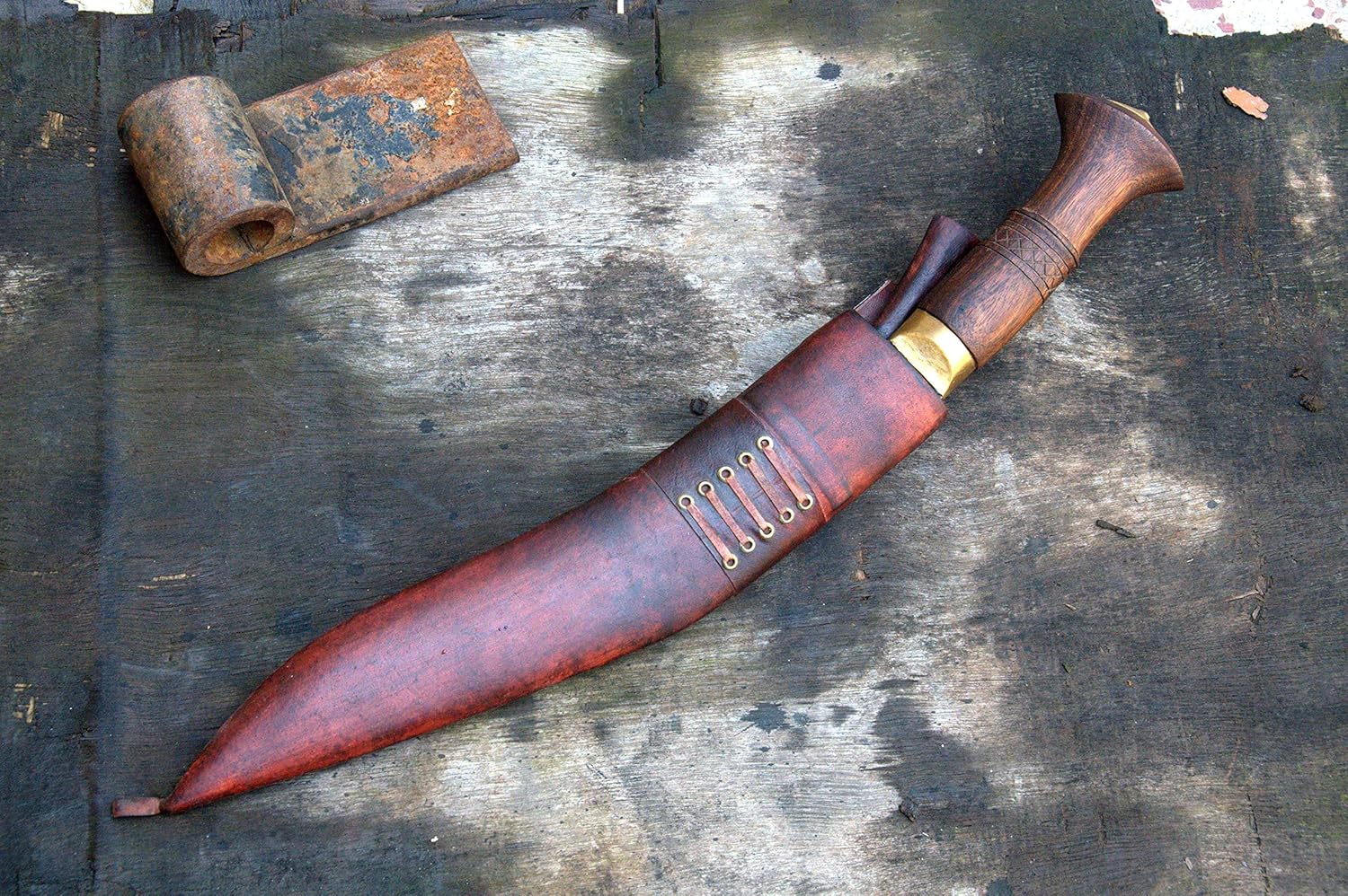 Farmer Villager Kukri-Authentic 13 inches Long machete-Real working khukuri machete - Ideal for Camping, Bushcraft, Outdoor & Survival Use-from Nepal