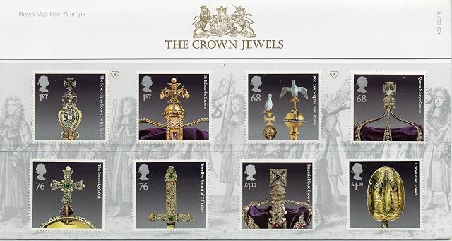 2011 The Crown Jewels Stamps in Presentation pack