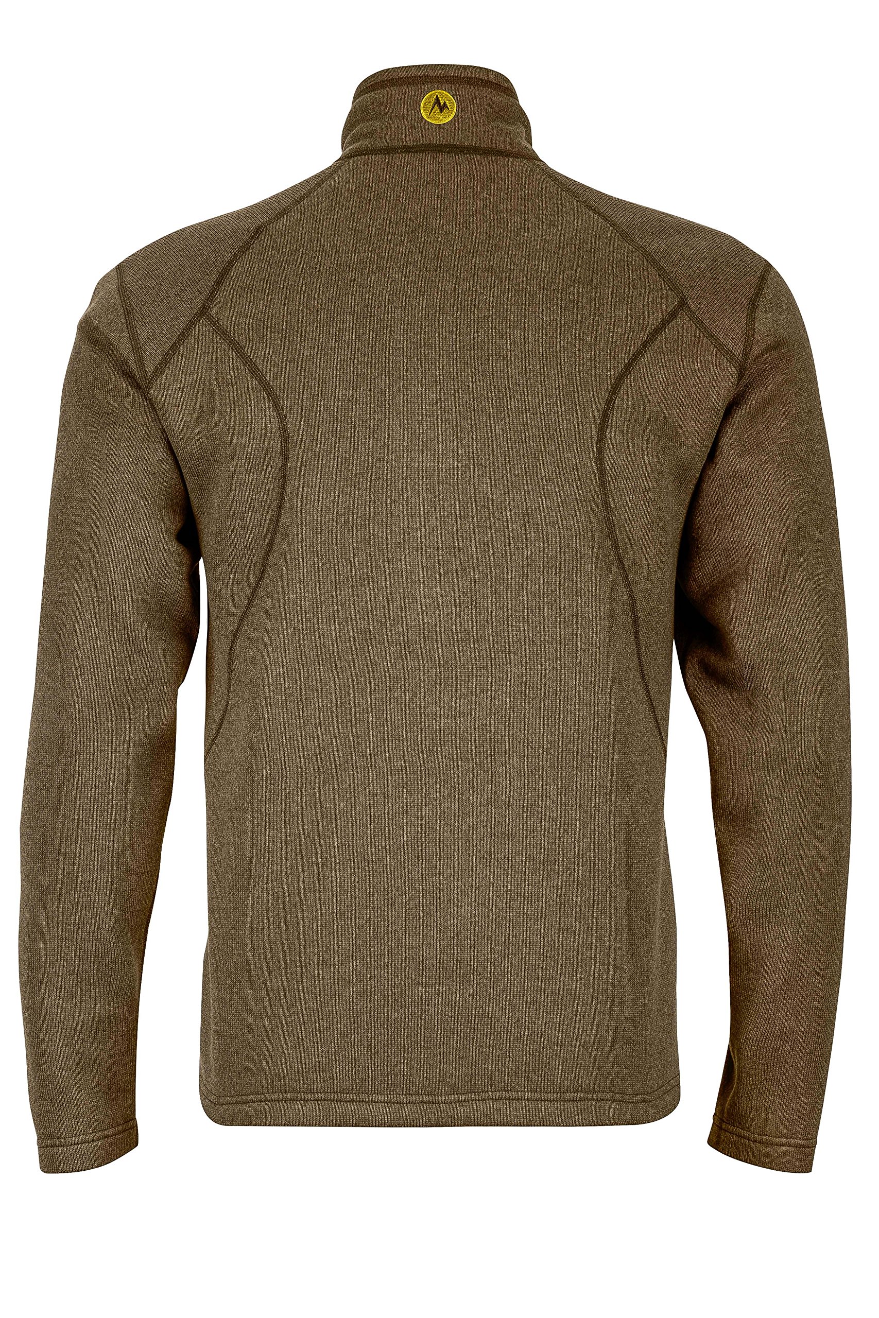 MARMOT Drop Line 1/2 Zip Drop Line - Camisa de manga larga con cremallera para hombre, color musgo oscuro Hombre (Pack de 1)