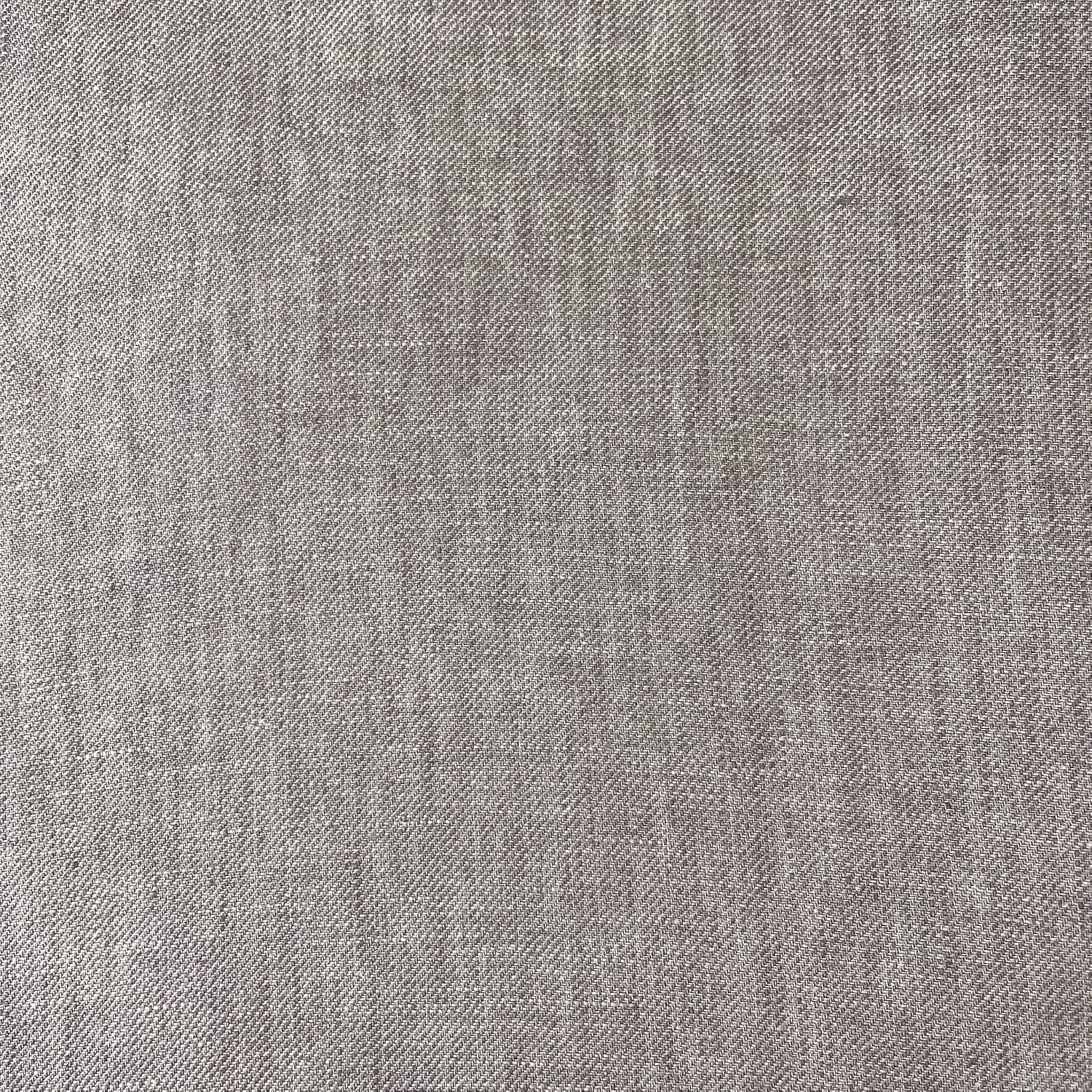 Brown Twill Linen Fabric | Versatile & Elegant Design - Premium Quality & Durable Material for Stylish Apparel and Home Décor Projects