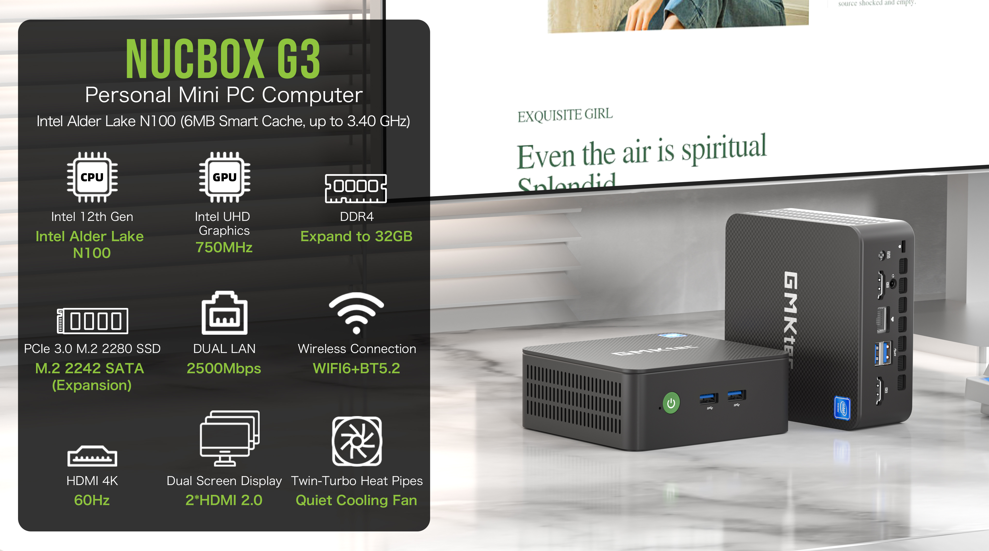 Amazon.com: GMKtec: NucBox G3