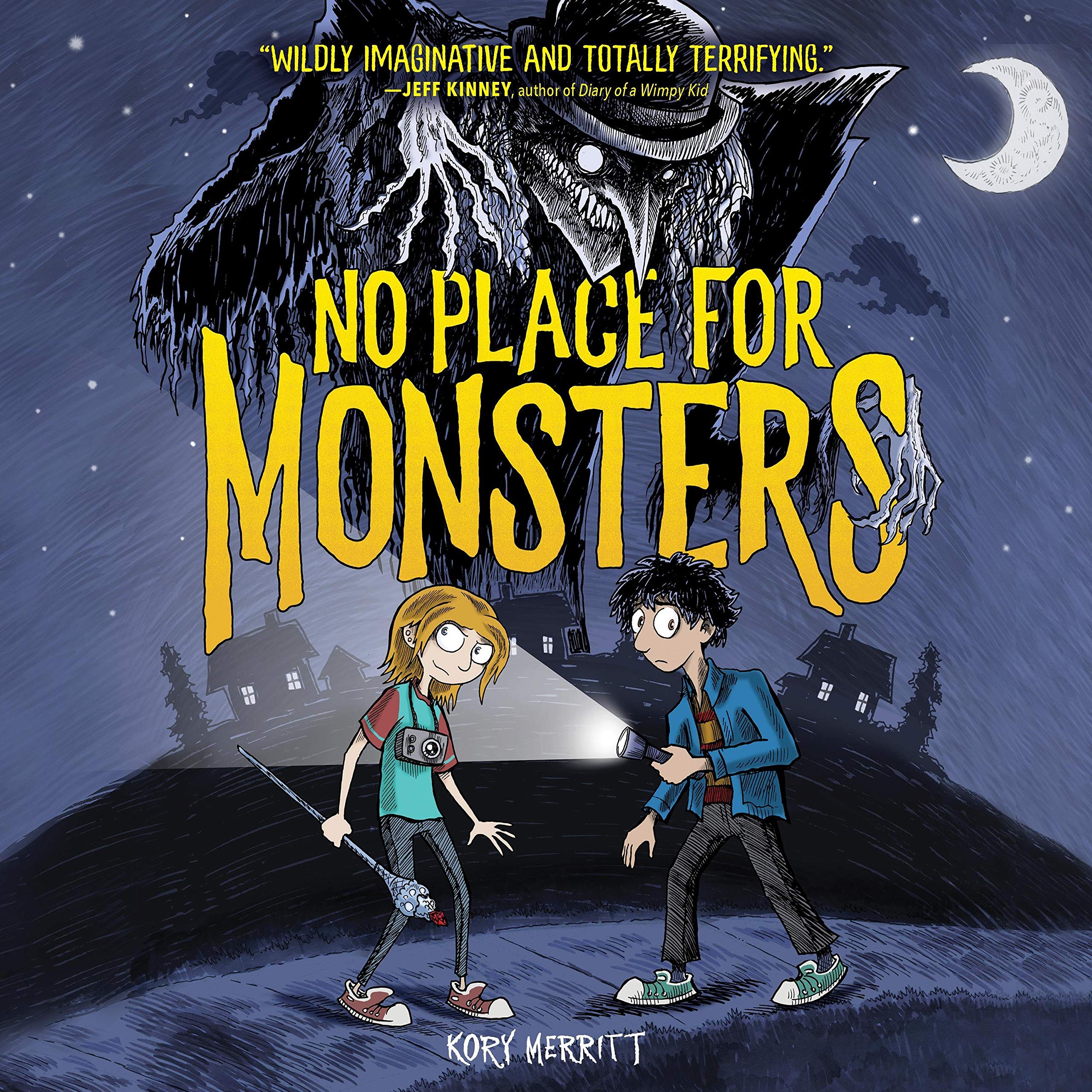 Cover art for No Place for Monsters