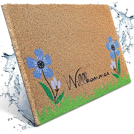 Offizielle Real Madrid Kokosmatte 40x60cm - Schmutzfangmatte