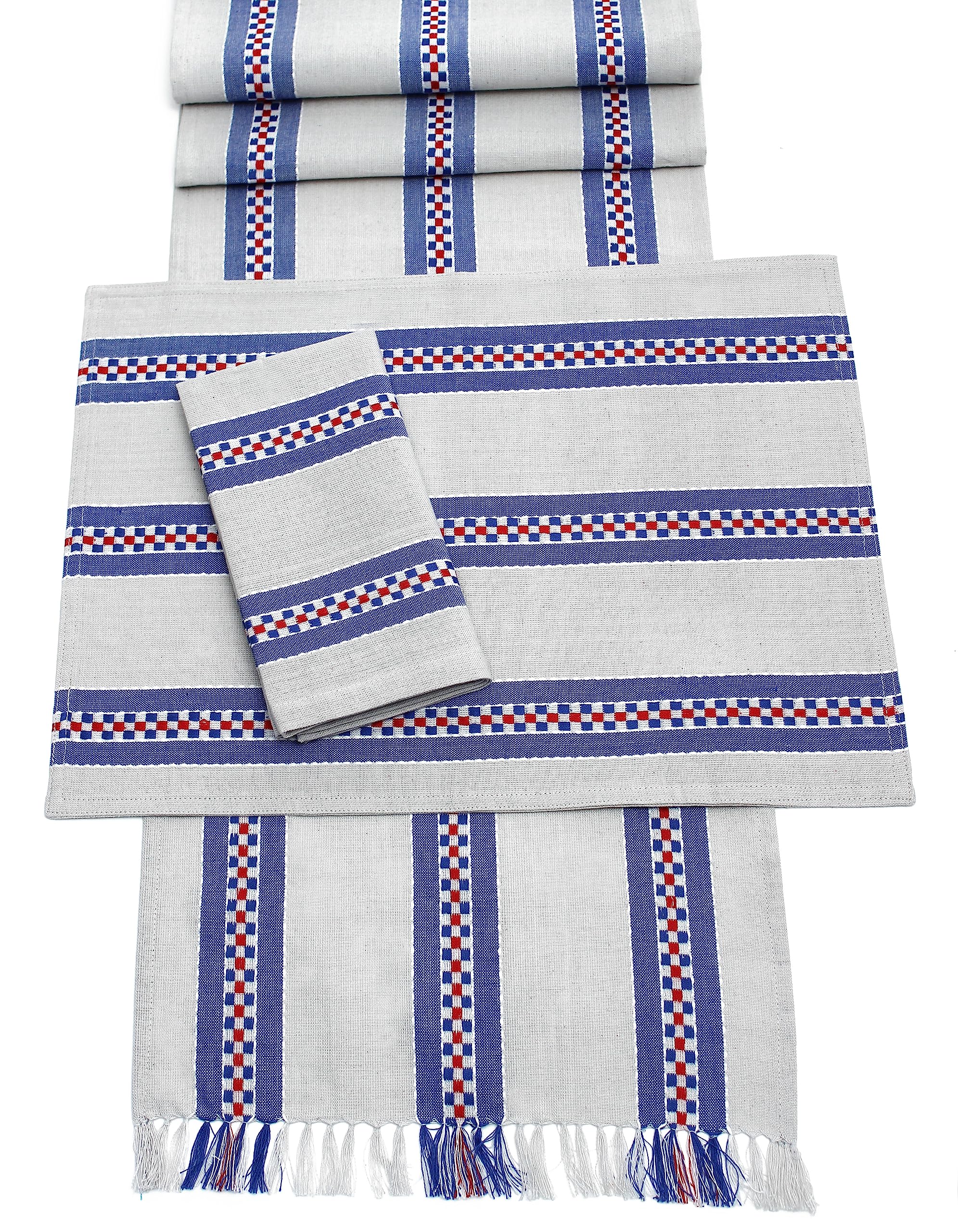 Fairbourne Woven 100% Cotton Single Placemat - 33cm x 45cm