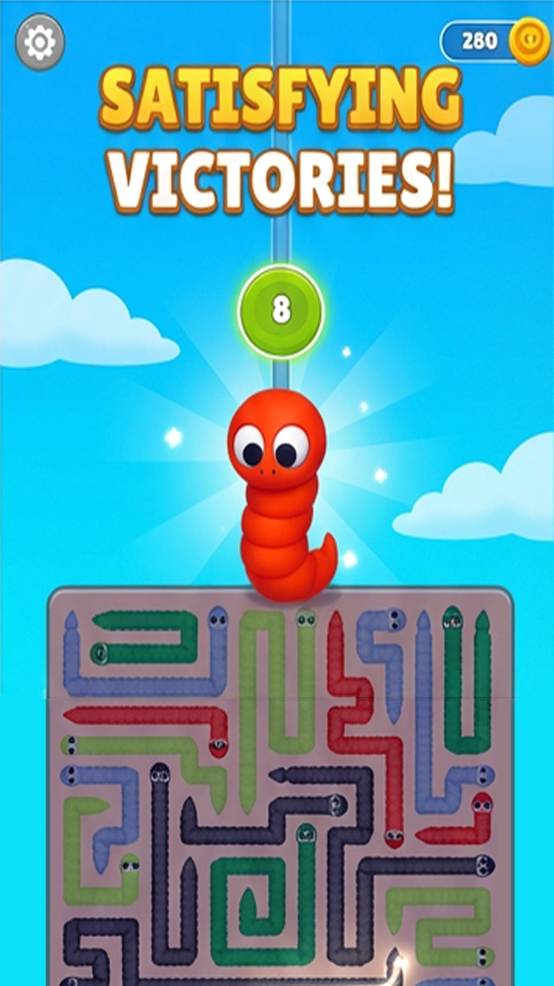 Snake Out: Untangle Puzzle Game - App on Amazon Appstore