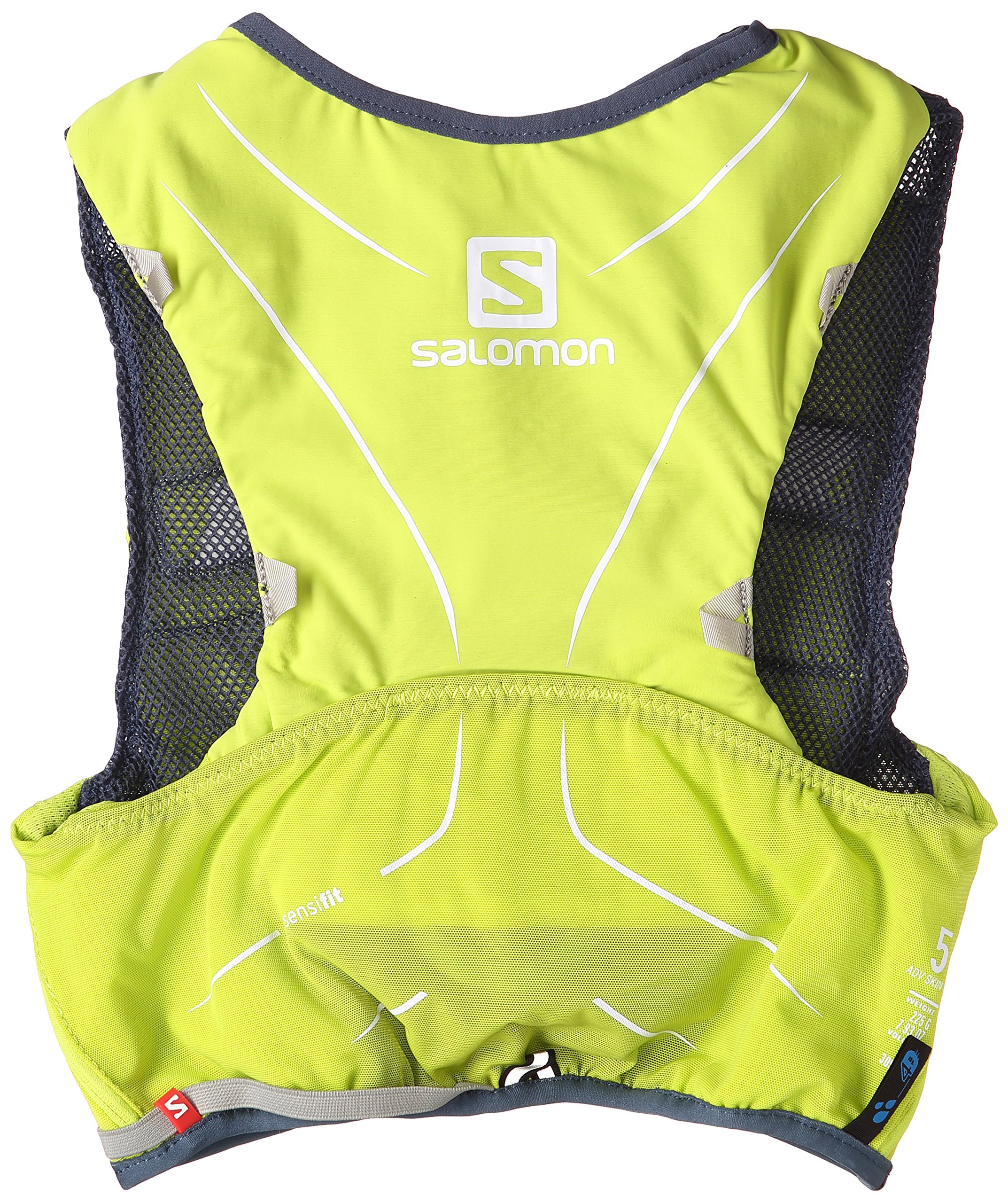 SALOMON ADV Skin 5 NH Mochila, Unisex Adulto, Verde (Lime