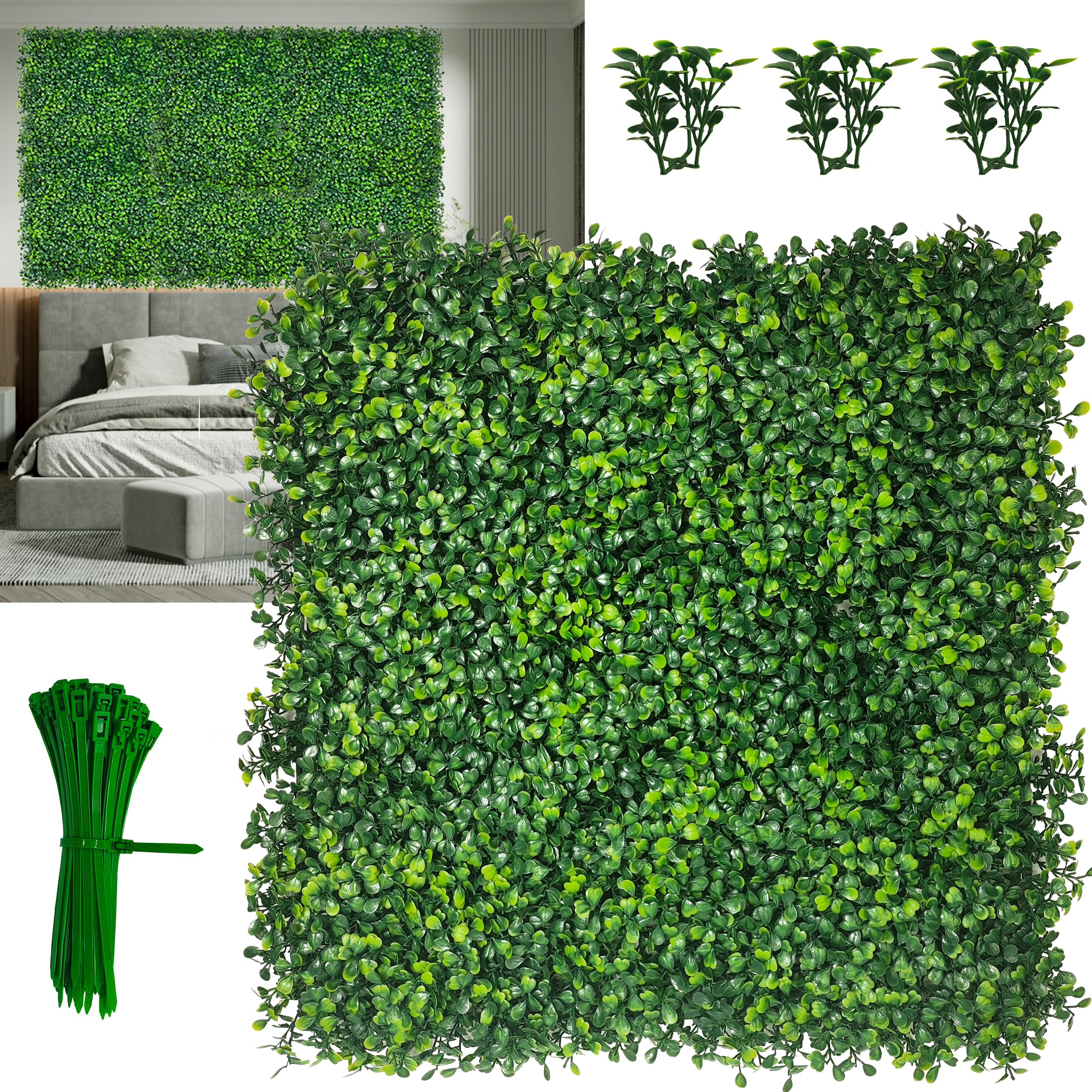DOPGIB 8-Pack 4-Layer Boxwood Panels