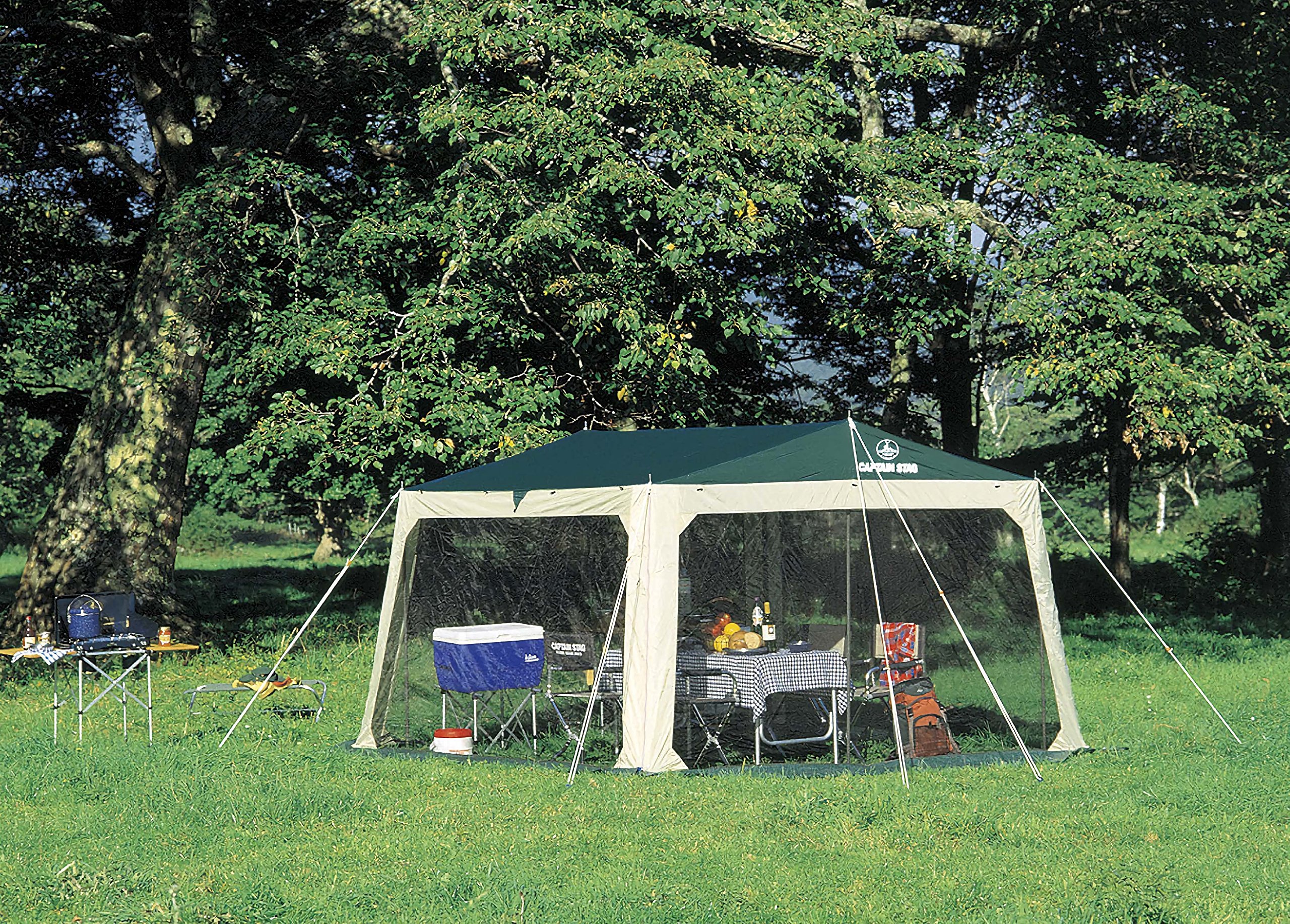 Amazon | キャプテンスタッグ プレーナ メッシュ タープ セット M-3154  