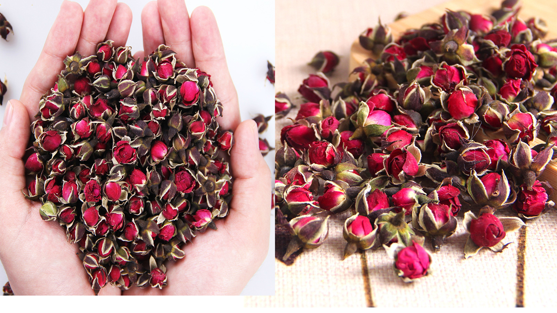 Amazon.com: TooGet Fragrant Natural Deep Red Rose Buds Petals Pure Dried  Golden-Rim Rose Flowers Wholesale, Culinary Food Grade - 8 OZ : Home &  Kitchen