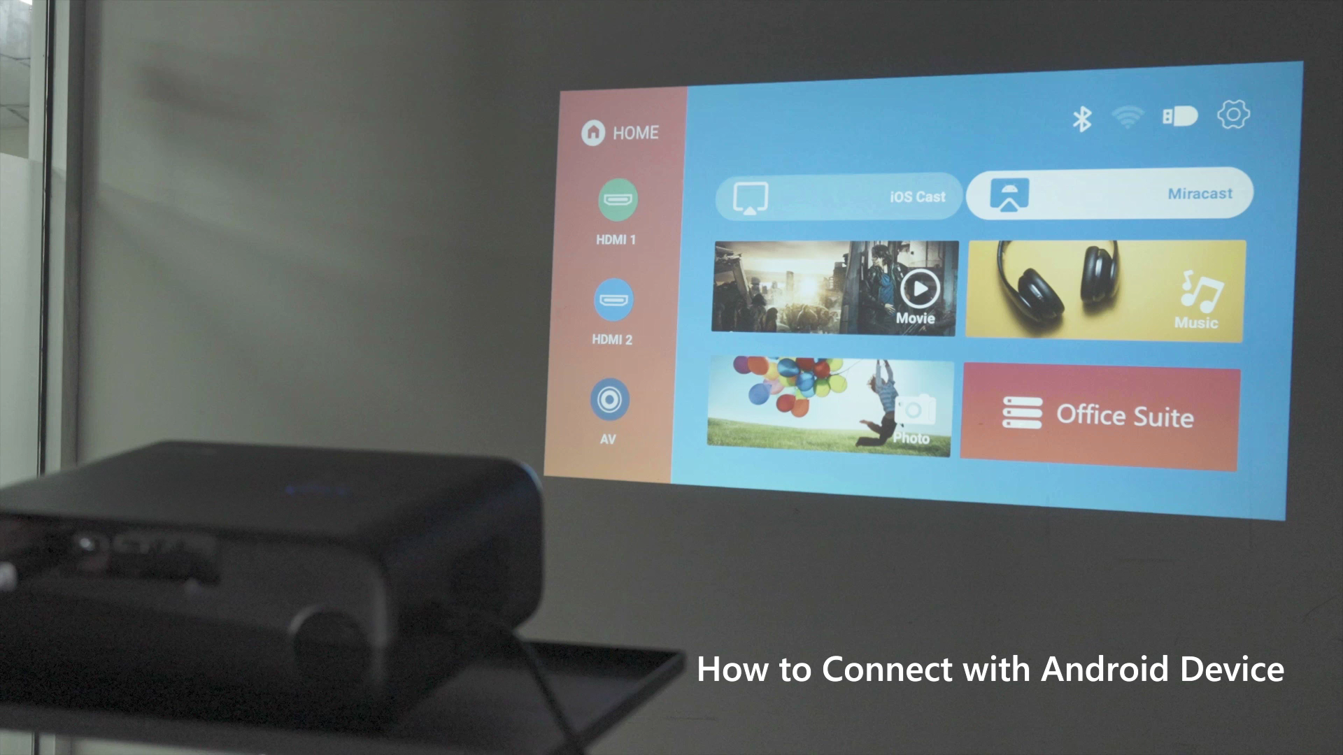 Amazon.com: [Auto Focus/4K Support] Projector with WiFi 6 and