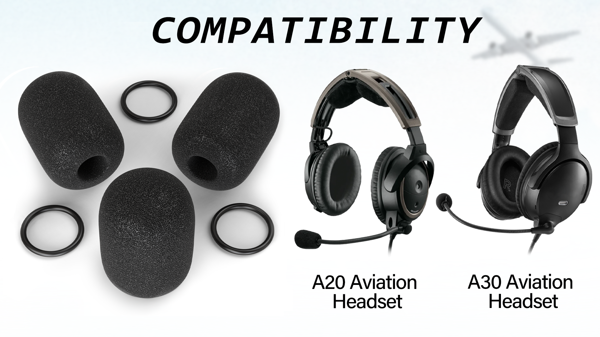 Amazon.com: BOEEA for Bose A20 Mic Cover, Aviation Headset