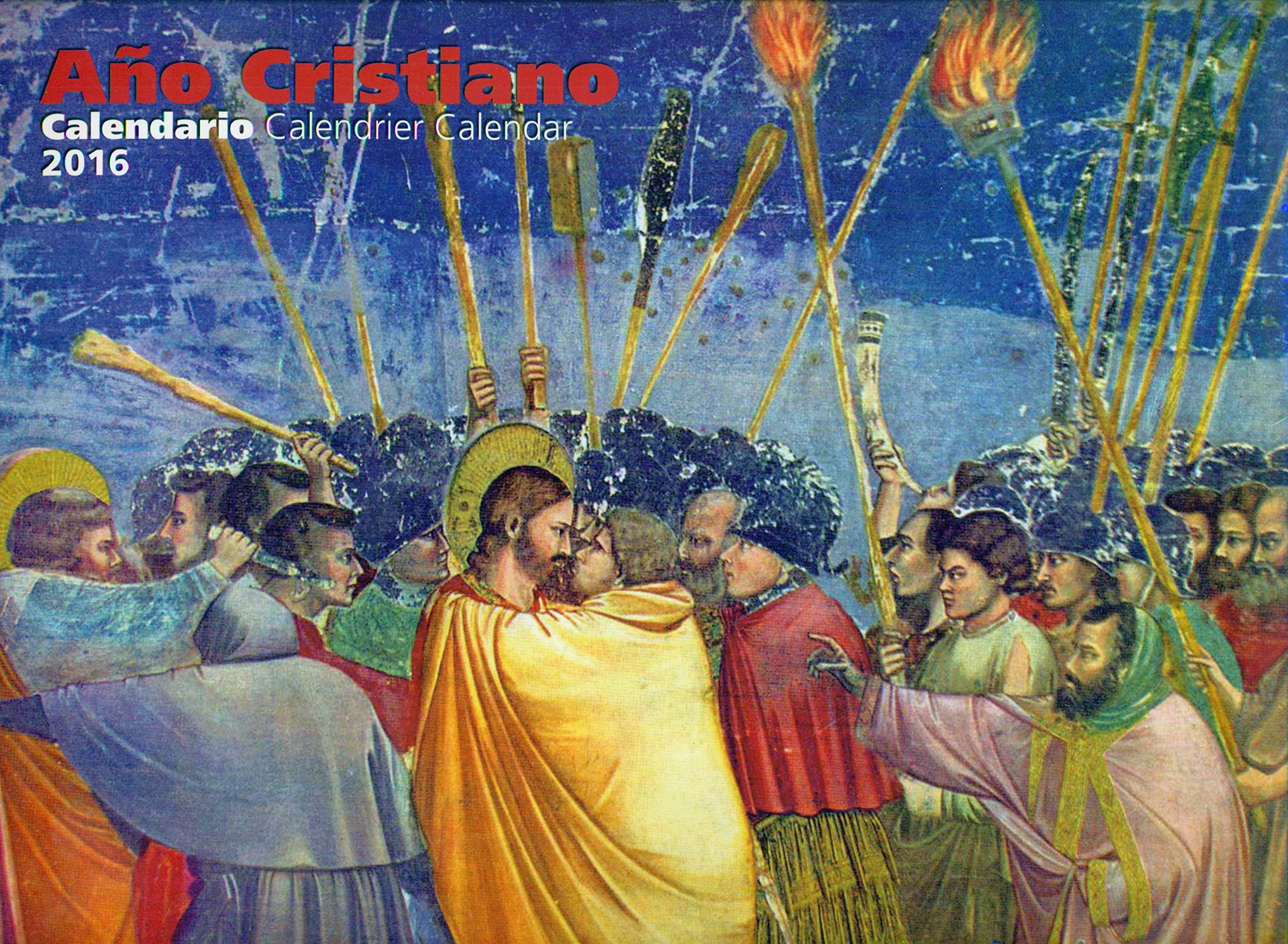 Calendario de pared 2016 : Año cristiano