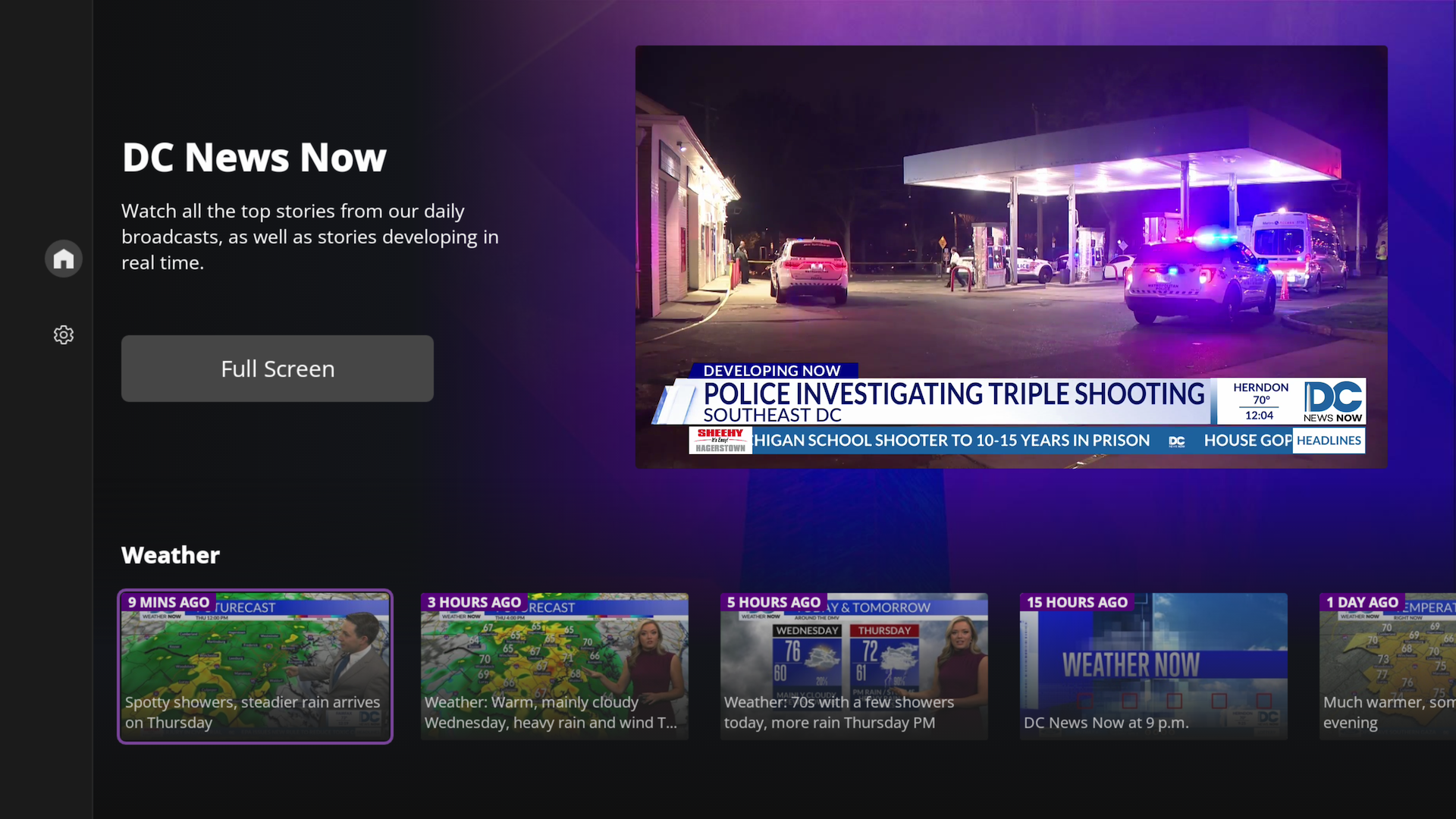DC News Now WDVM 25 DMV News Weather Traffic & Sports - App on Amazon ...