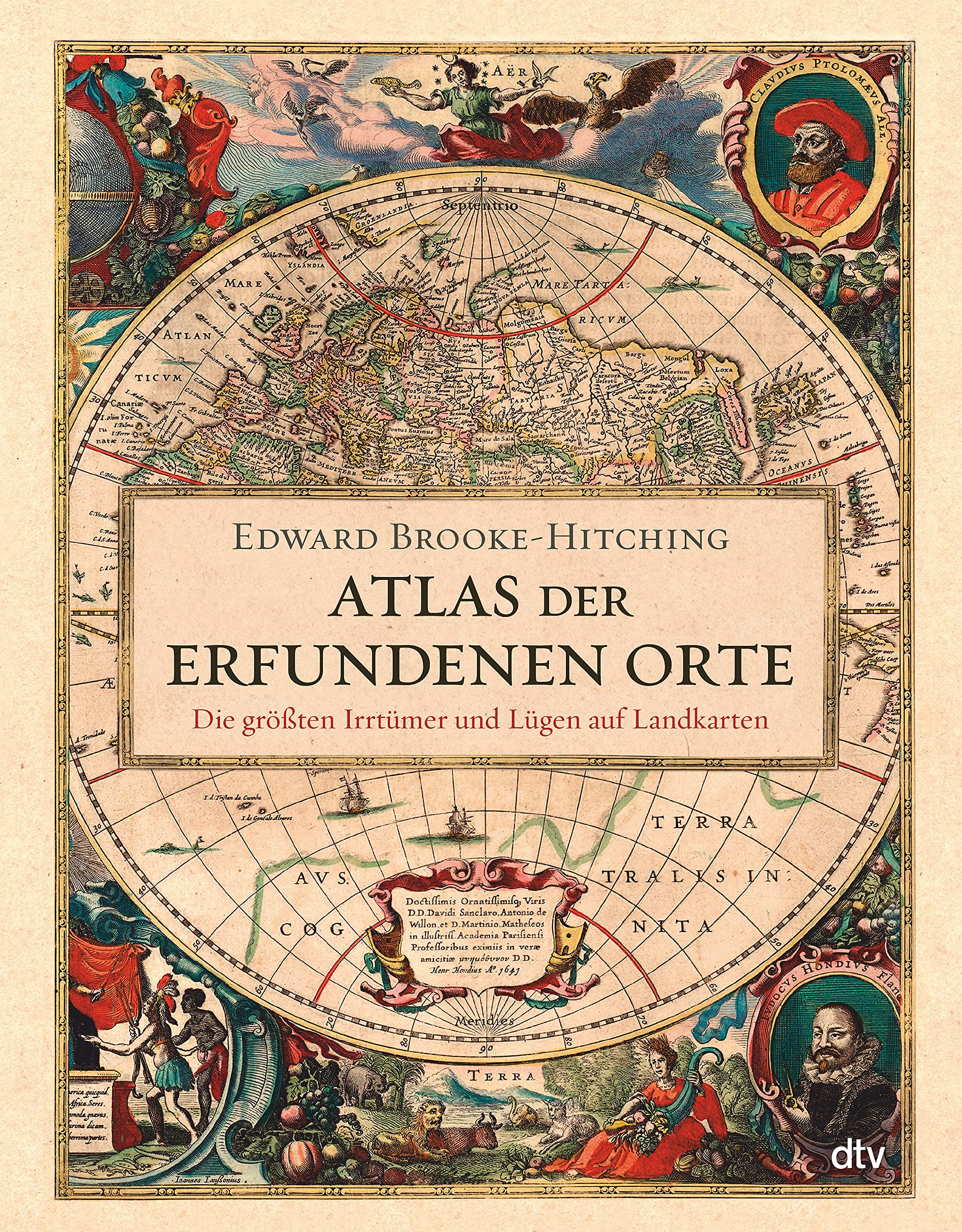 Atlas der erfundenen Orte by Edward Brooke-Hitching HARDBACK 9783423281416